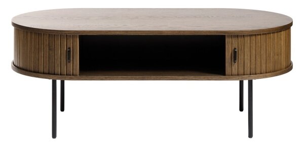 Konferenční stolek v dekoru dubu v přírodní barvě 60x120 cm Nola – Unique Furniture