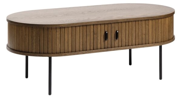 Konferenční stolek v dekoru dubu v přírodní barvě 60x120 cm Nola – Unique Furniture