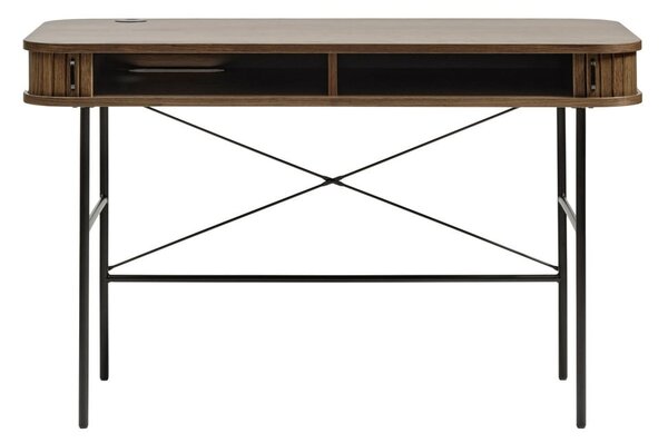 Pracovní stůl v dekoru dubu 60x120 cm Nola – Unique Furniture