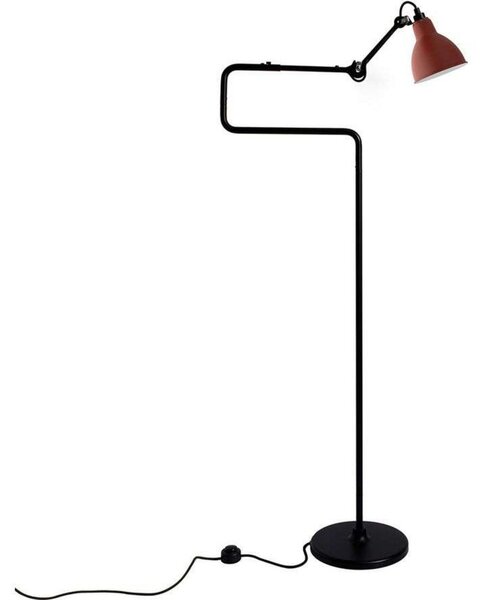Stojací Lampa DCW, Červená, Obývací pokoj, Kov