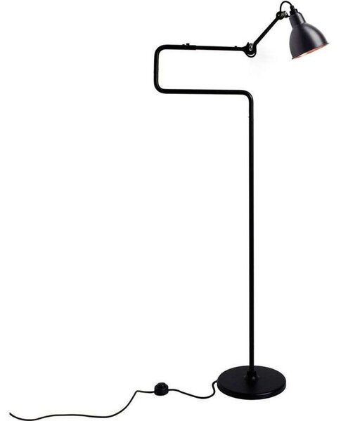 Stojací Lampa Lampe Gras, Černá, Obývací pokoj, Kov
