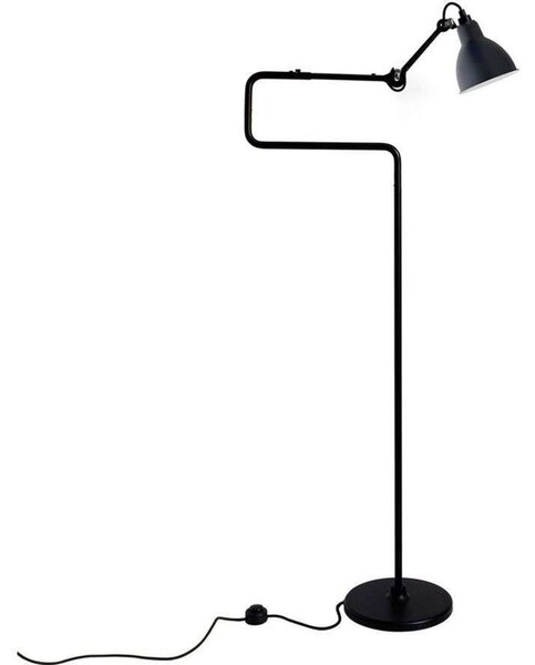 Stojací Lampa Lampe Gras, Modrá, Obývací pokoj, Kov
