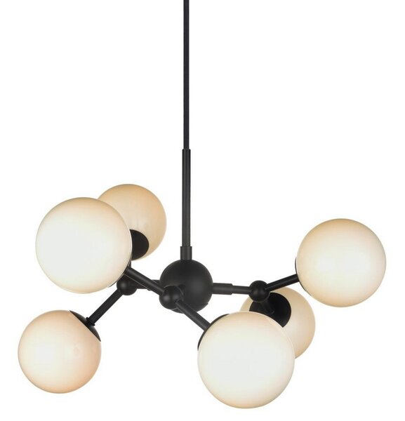 Závěsná svítidlo Halo Design, Bílá, Jídelna, Sklo