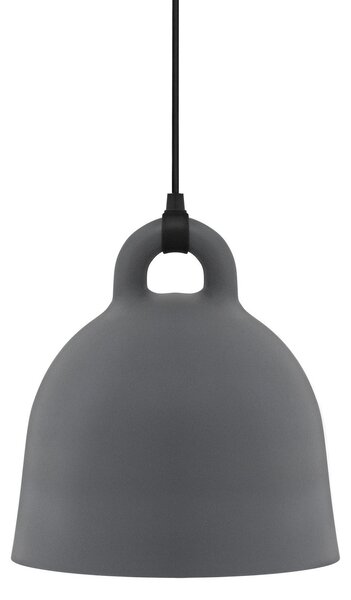 Závěsná svítidlo Normann Copenhagen, Šedá, Obývací pokoj, Hliník