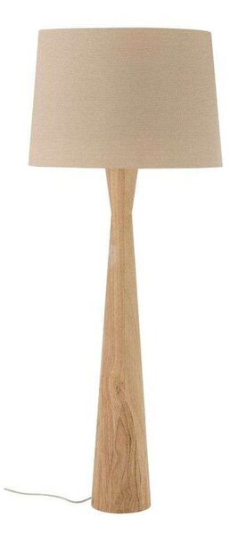 Stojací Lampa Bloomingville, Béžová, Obývací pokoj, Dřevo