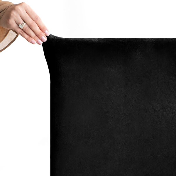Černé napínací potahy v sadě 4 ks na židli 48 cm Sento – Restilo