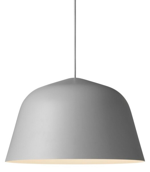 Závěsná svítidlo Muuto, Šedá, Jídelna, Hliník