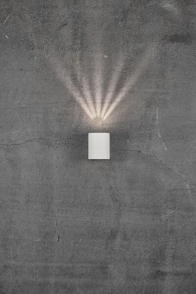 NOR 49701001 Venkovní nástěnné svítidlo Canto 2 2x6W LED bílá čirá - NORDLUX