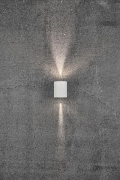 NOR 49701001 Venkovní nástěnné svítidlo Canto 2 2x6W LED bílá čirá - NORDLUX
