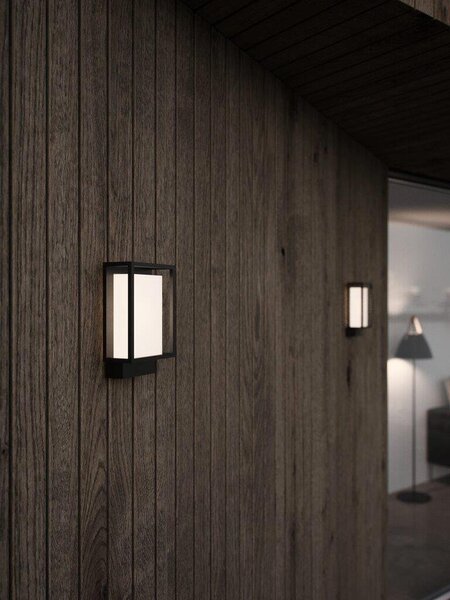 NOR 49041003 Venkovní nástěnné svítidlo Nestor 8W LED černá - NORDLUX