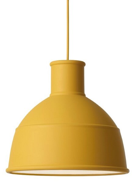 Závěsná svítidlo Muuto, Žlutá, Obývací pokoj, Plast, Design