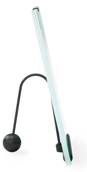 Černý skleněný stojací rámeček 19x23 cm Flute – Umbra