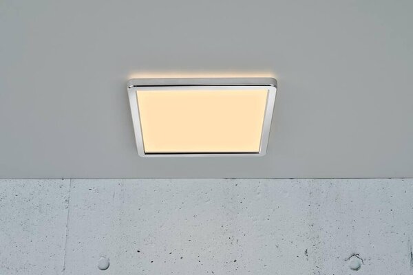 NOR 2015066133 Stropní svítidlo Oja 29x29 IP54 BATH 3000K/4000K 14,5W LED chrom bílá - NORDLUX