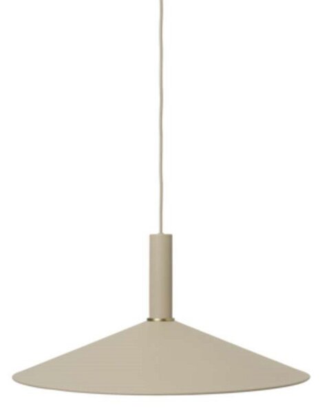 Závěsná svítidlo ferm LIVING, Béžová, Obývací pokoj, Kov