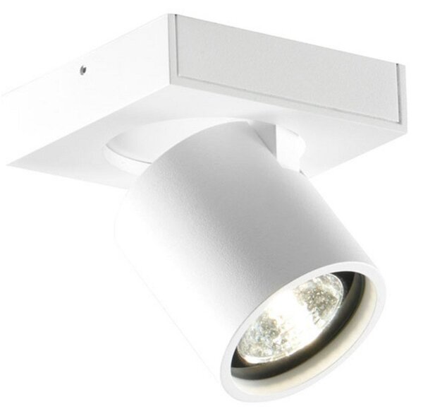 Stropní Lampa LIGHT-POINT, stmívatelné, Bílá, Obývací pokoj, Hliník