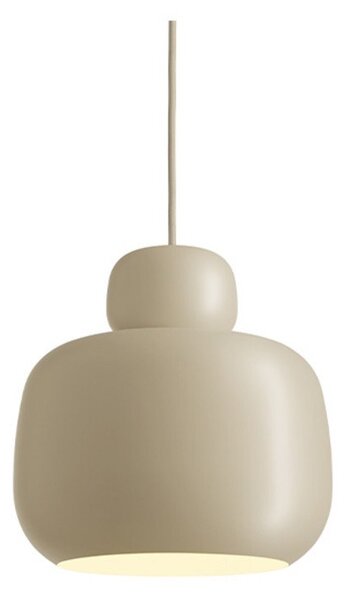 Závěsná svítidlo Woud, Stone, stmívatelné, Béžová, Kuchyně, Kov, Design