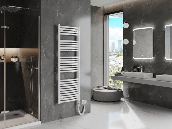 Mexen Helios, elektrické topné těleso 1500 x 500 mm, 900 W, bílá, W103-1500-500-2900-20