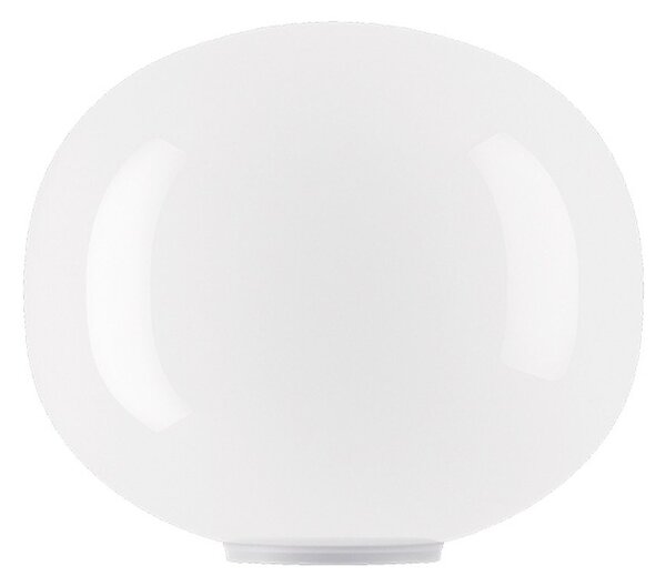 Stolní lampa Lodes, stmívatelné, Bílá, Obývací pokoj, Sklo