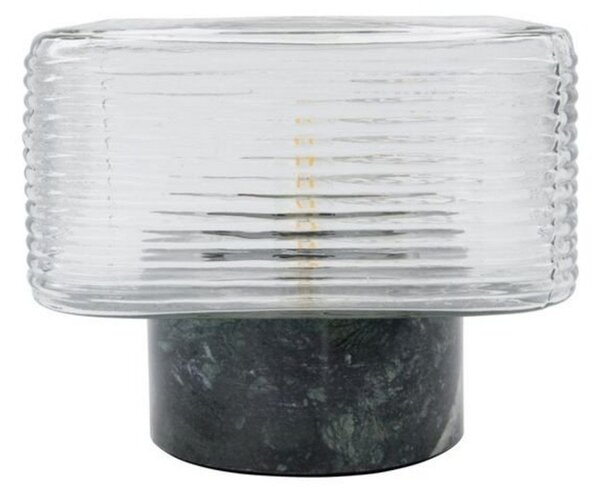 Stolní lampa House Doctor, Zelená, Obývací pokoj, Sklo