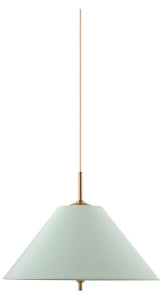 Závěsná svítidlo Globen Lighting, Zelená, Obývací pokoj, Tkanina / Textil, Vintage