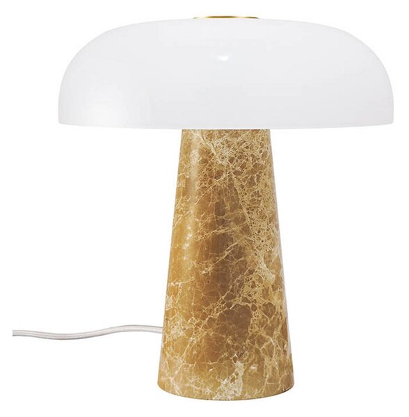Stolní lampa DFTP by Nordlux, Glossy, Béžová, Obývací pokoj, Mramor, Skandinávský