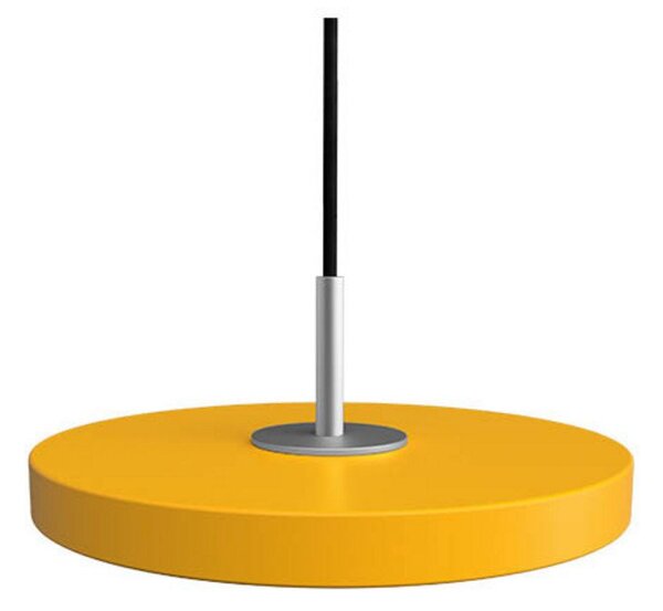 Asteria Závěsné Svítidlo Micro Saffron Yellow/Steel Top