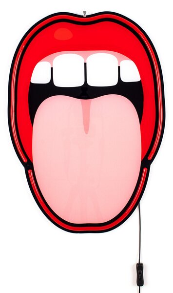 Nástěnná Svítidla SELETTI, Tongue, Vícebarevná, Obývací pokoj, Plast, Design