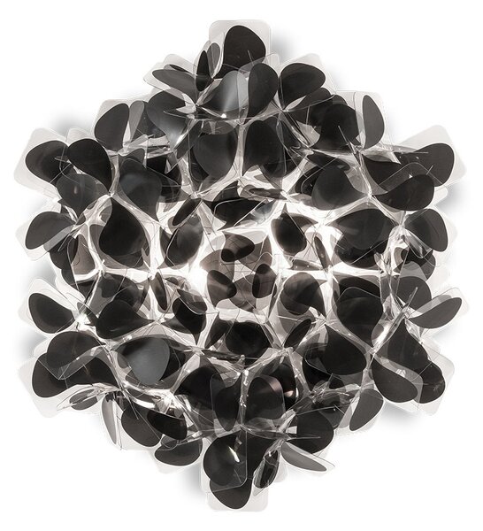 Nástěnná Svítidla Slamp, Clizia Mama Non Mama, stmívatelné, Černá, Obývací pokoj, Plast, Design