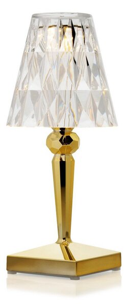 Venkovní svítidla Kartell, Battery, Zlatá / mosazná, Obývací pokoj, Plast, Design