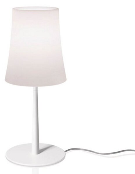 Stolní lampa Foscarini, Birdie Easy, Bílá, Obývací pokoj, Kov, Design