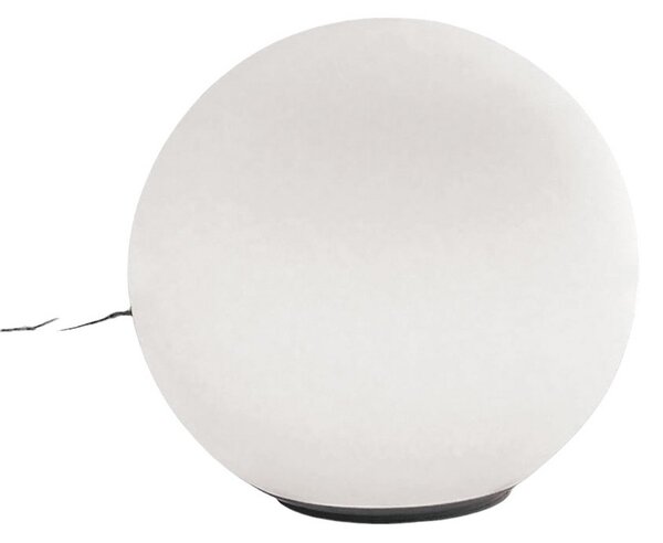 Stolní lampa Artemide, Dioscuri, Bílá, Obývací pokoj, Sklo, Design