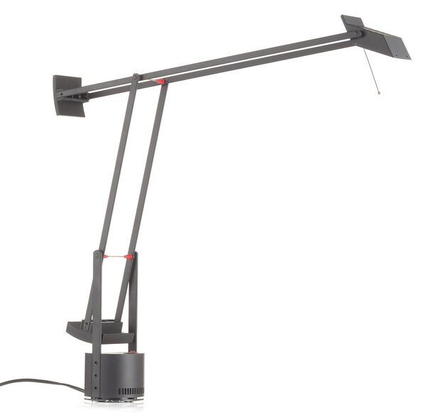 Stolní lampa Artemide, Tizio 35, Černá, Pracovna, Kov, Design