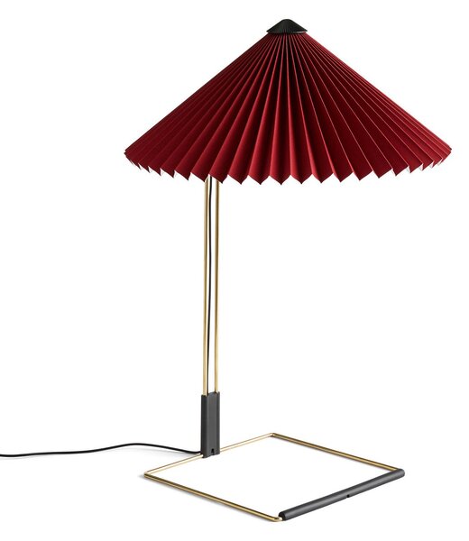 Stolní lampa HAY, Matin 380, stmívatelné, Červená, Obývací pokoj, Kov, Design