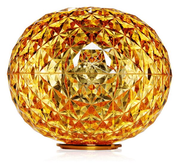 Stolní lampa Kartell, Planet, Žlutá, Obývací pokoj, Plast, Design