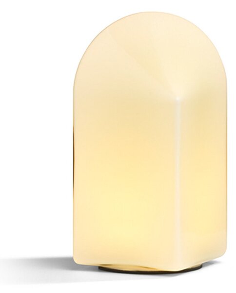 Stolní lampa HAY, Parade, stmívatelné, Bílá, Obývací pokoj, Sklo, Design