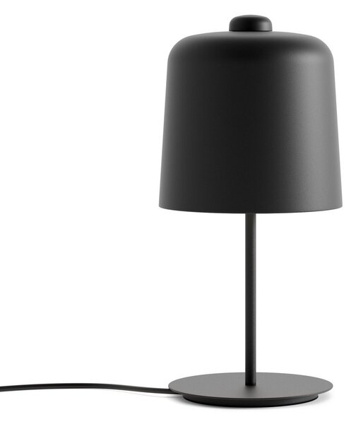 Stolní lampa Luceplan, Zile, Černá, Obývací pokoj, Plast, Design
