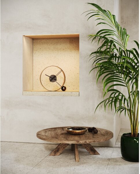 Mclocks Designové stolní hodiny Endless lacquered black/black 32cm
