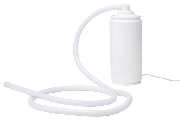 Stolní lampa SELETTI, Daily Glow, Bílá, Obývací pokoj, Plast, Design