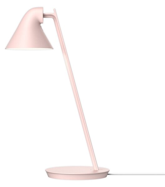 Stolní lampa Louis Poulsen, NJP Mini, stmívatelné, Pudrová, Obývací pokoj, Kov, Design