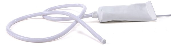 Stolní lampa SELETTI, Daily Glow, Bílá, Obývací pokoj, Plast, Design