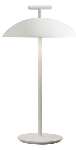 Stolní lampa Kartell, Mini Geen-A, Bílá, Obývací pokoj, Kov, Design