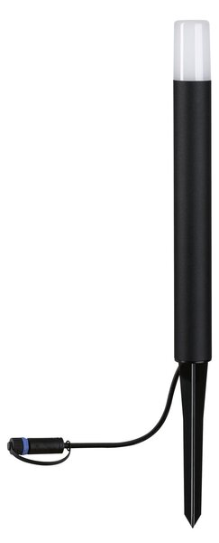 P 94536 Plug & Shine stojací svítidlo Flarea 400mm IP65 3,6W 3.000K černá - PAULMANN