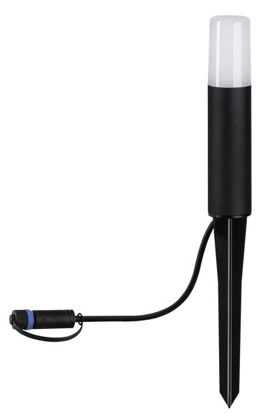 P 94533 Plug & Shine stojací svítidlo Flarea 200mm IP65 3,6W 3.000K černá - PAULMANN