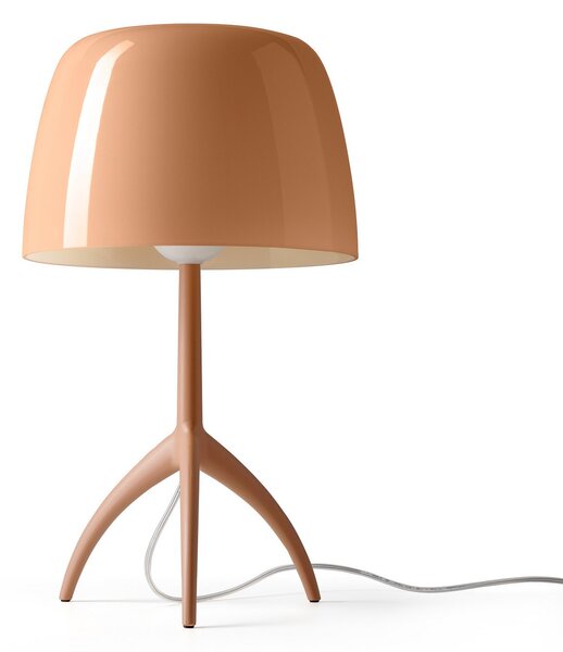 Stolní lampa Foscarini, Lumiere nuances piccola, stmívatelné, Obývací pokoj, Sklo, Design