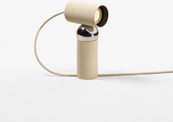 Stolní lampa FLOS, Bilboquet, Béžová, Obývací pokoj, Plast, Design