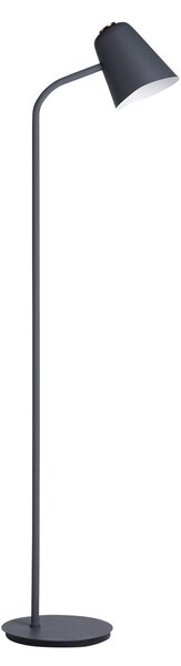 Stojací Lampa Northern, Me dim, stmívatelné, Šedá, Obývací pokoj, Kov, Design