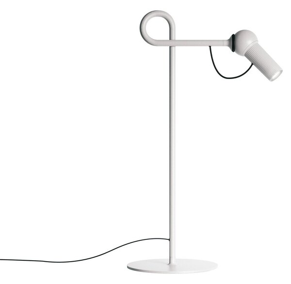 Stolní lampa kdln, Bird, stmívatelné, Bílá, Obývací pokoj, Kov