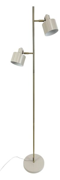 Stojací Lampa Dyberg Larsen, Ocean, Béžová, Obývací pokoj, Kov, Skandinávský