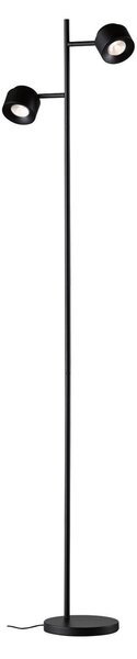 Stojací Lampa Paulmann, Puric Pane, stmívatelné, Černá, Obývací pokoj, Kov, Moderní