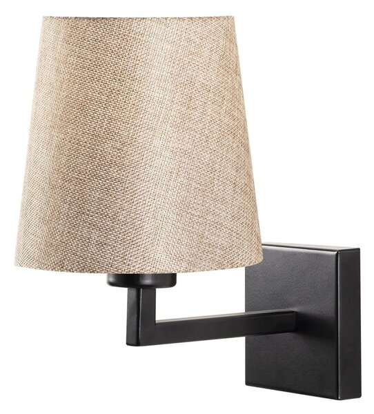 Černé/krémové nástěnné svítidlo ø 18 cm Profil – Opviq lights